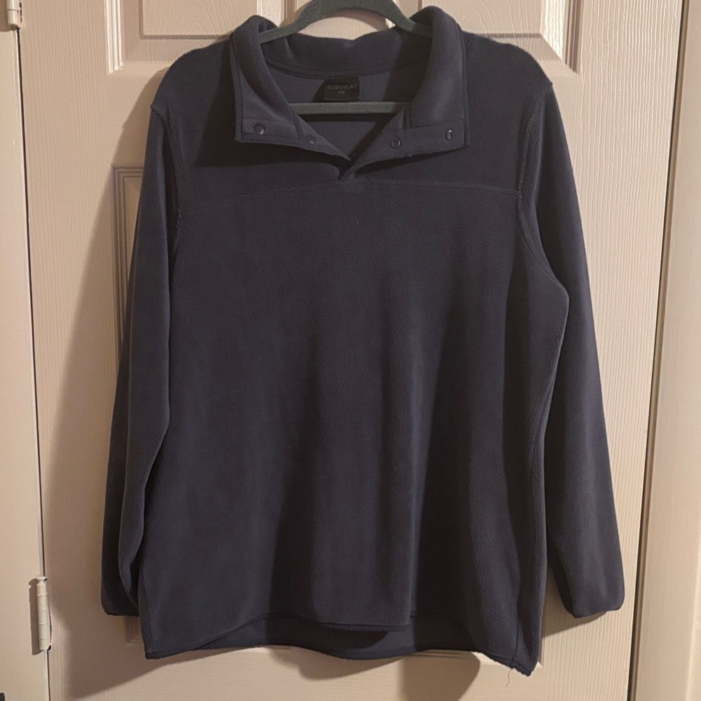32 Degrees Deep grey Fleece Top
